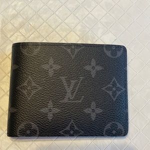 Louis Vuitton Monogram Eclipse Canvas Wallet